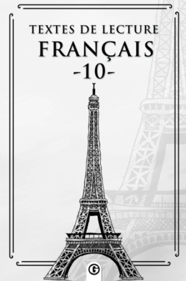 Textes de lecture français 10 Fransızca Okuma Metinleri - Kolektif kitap kapağı