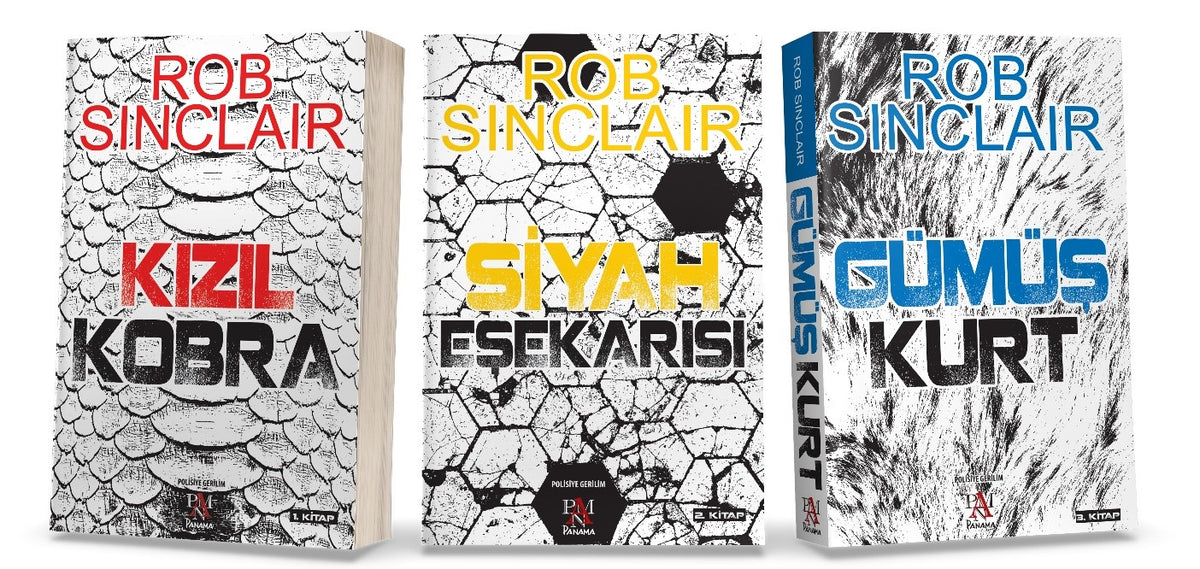 Rob Sinclair Serisi - James Ryker Macerası (3 Kitap) - Rob Sinclair kitap kapağı