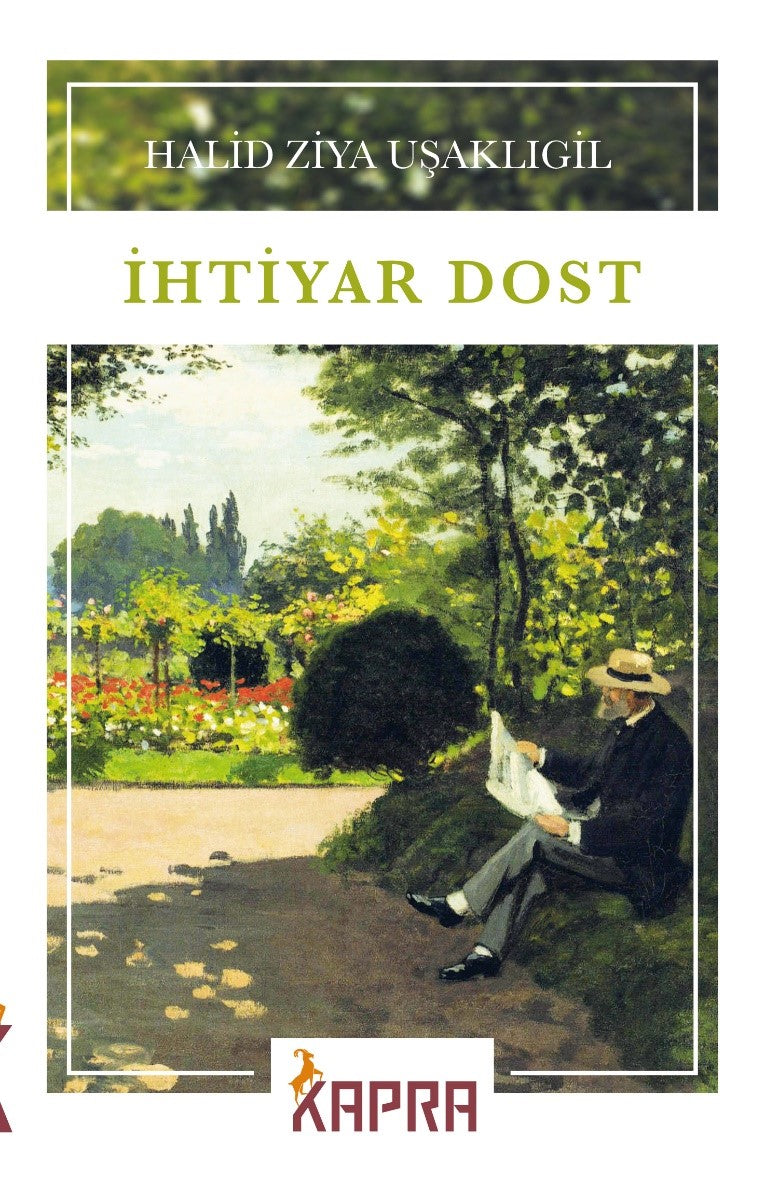 İhtiyar Dost - Halid Ziya Uşaklıgil kitap kapağı