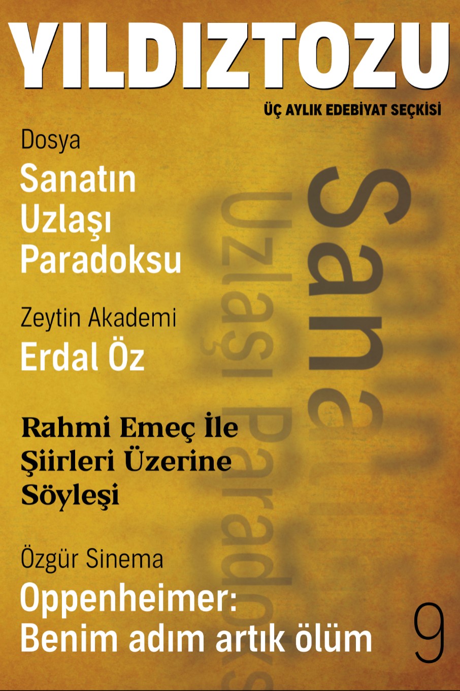 Yıldız Tozu - Edebiyat Seçkisi 9 - Cengiz Orhan kitap kapağı