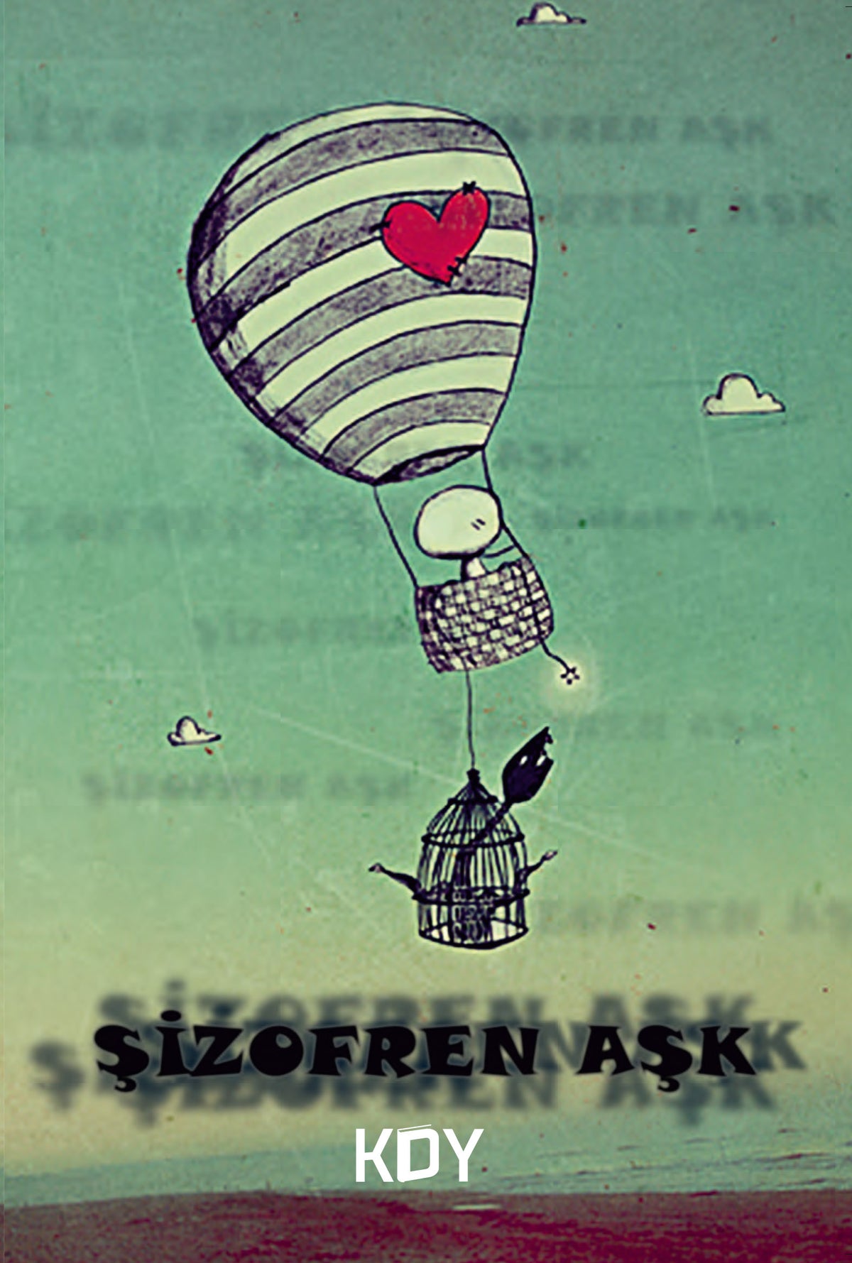 Şizofren Aşk - İbrahim Mavi kitap kapağı