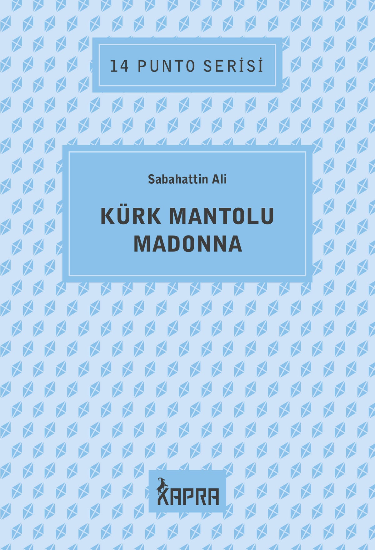 Kürk Mantolu Madonna / 14 Punto Serisi - Sabahattin Ali kitap kapağı