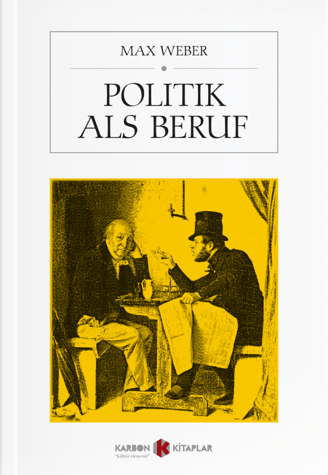 Politik als Beruf - Max Weber kitap kapağı