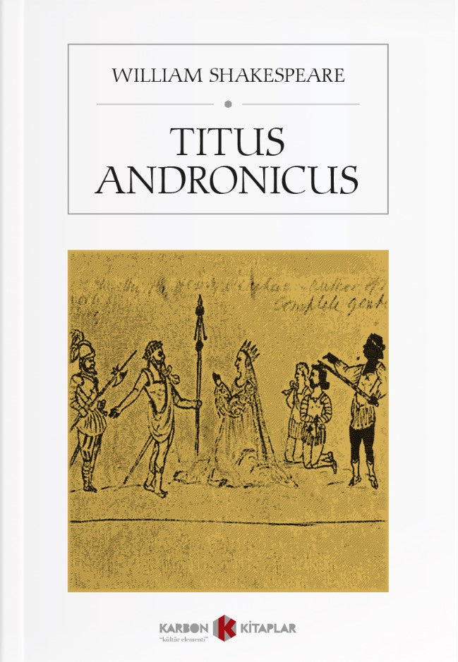 Titus Andronicus - William Shakespeare kitap kapağı