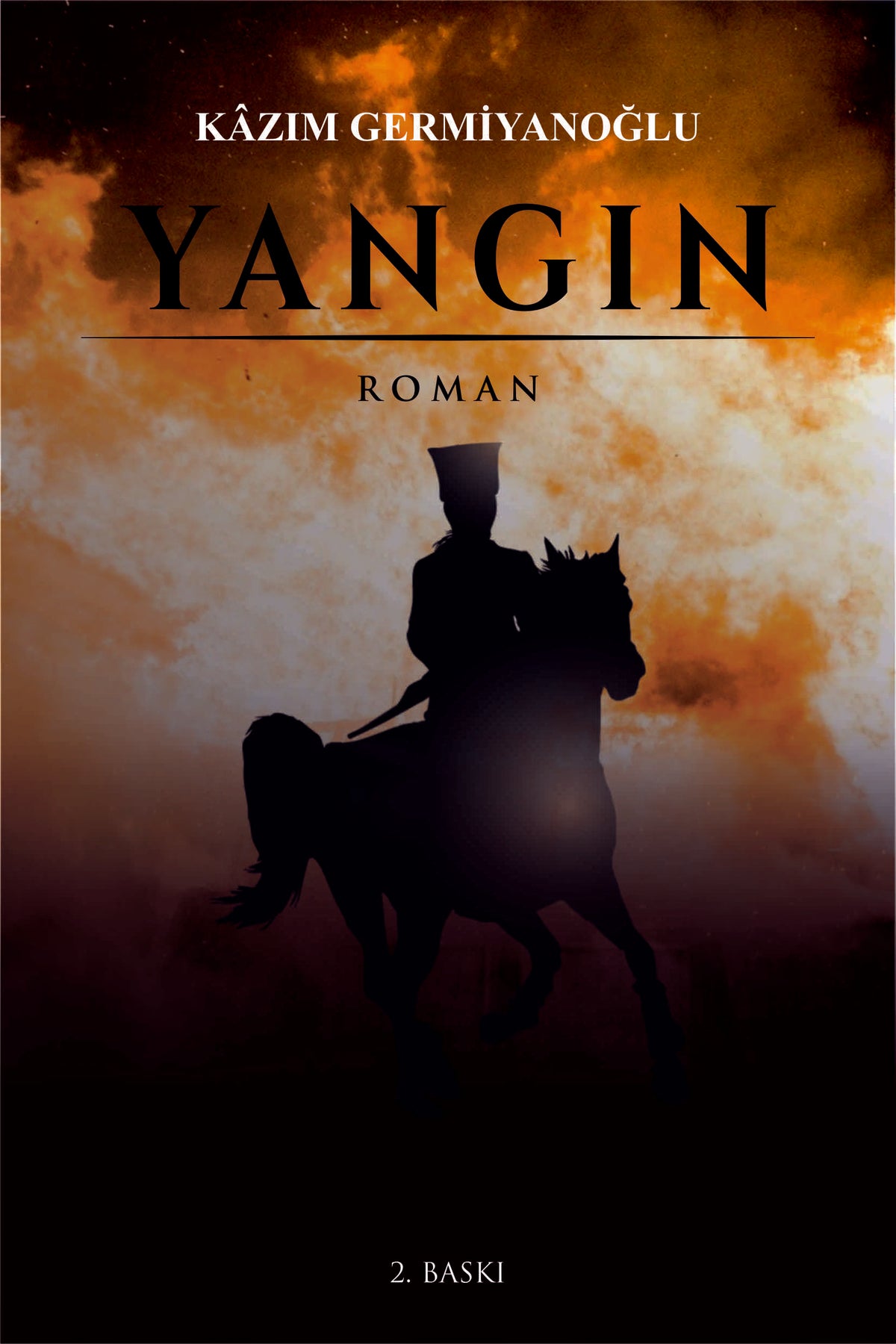 Yangın - Kazım Germiyanoğlu kitap kapağı