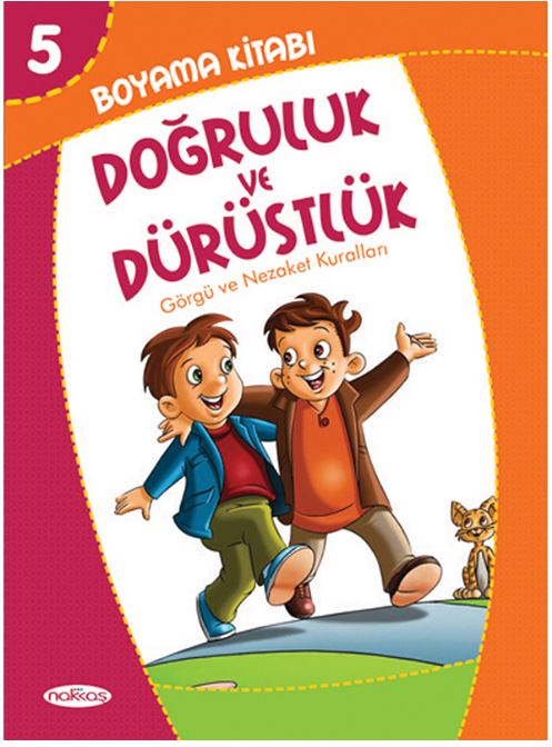 Boyama Kitabı 5 / Doğruluk ve Dürüstlük - Kolektif kitap kapağı
