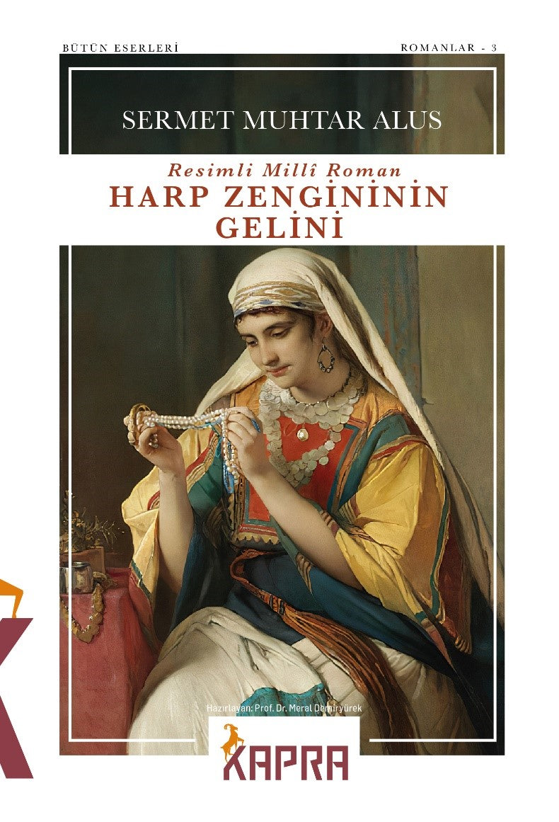 Harp Zengininin Gelini (Resimli Millî Roman) - Sermet Muhtar Alus kitap kapağı