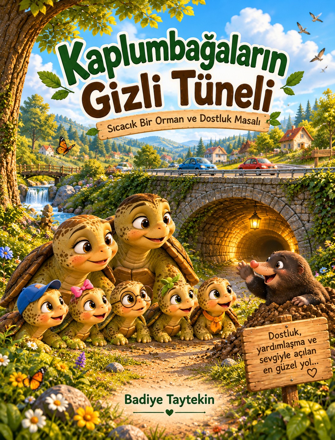 Kaplumbağaların Gizli Tüneli - Badiye Taytekin kitap kapağı
