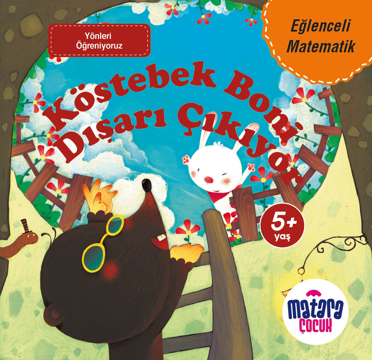 Köstebek Boni Dışarı Çıkıyor / Eğlenceli Matematik - Kolektif kitap kapağı