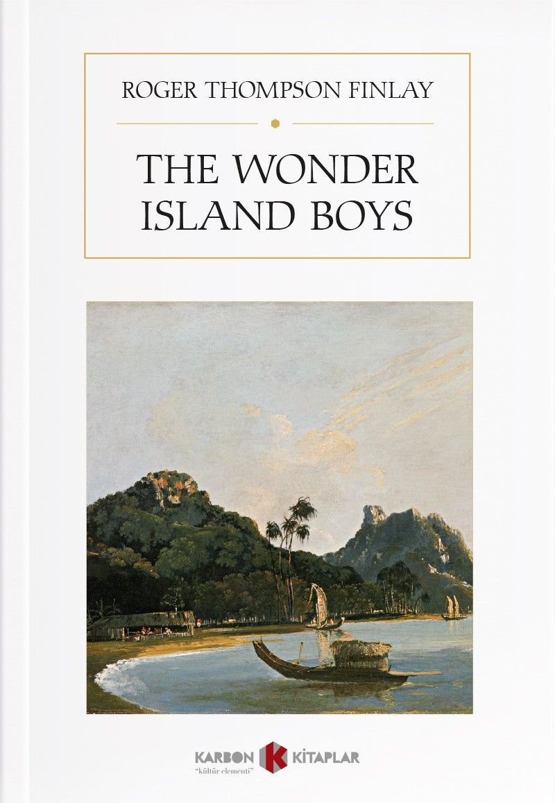 The Wonder Island Boys: The Mysteries of the Caverns - Roger Thompson Finlay kitap kapağı