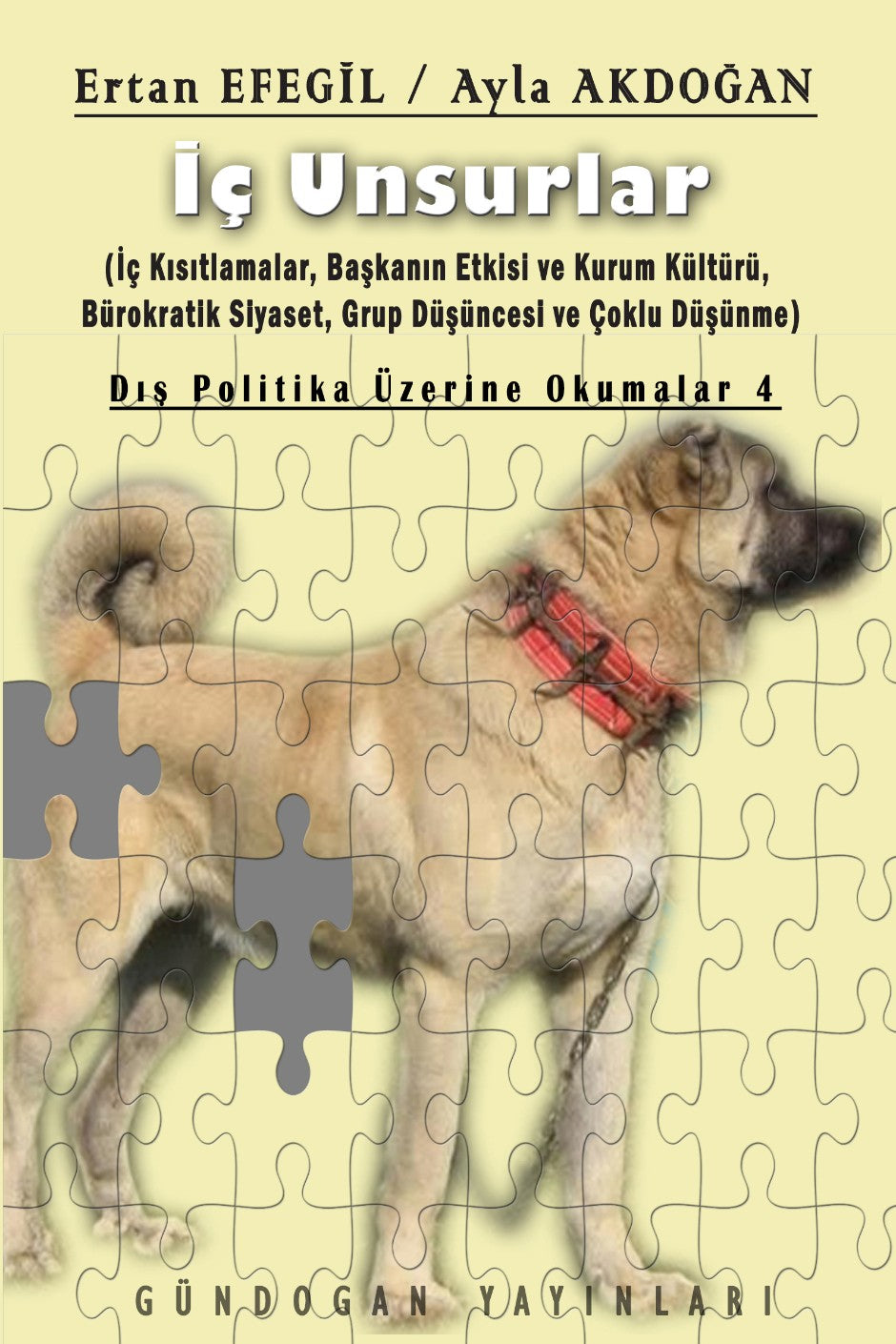 İç Unsurlar / Dış Politika Üzerine Okumalar 4 - Prof. Dr. Ertan Efegil kitap kapağı