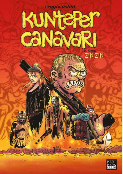 Kunteper Canavarı 2 / Zın Zın - Cengiz Üstün kitap kapağı