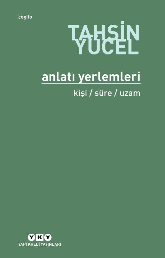 Anlatı Yerlemleri Baskısı Yok - Tahsin Yücel kitap kapağı