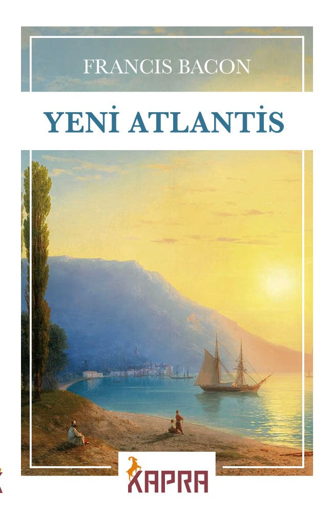 Yeni Atlantis - Francis Bacon kitap kapağı
