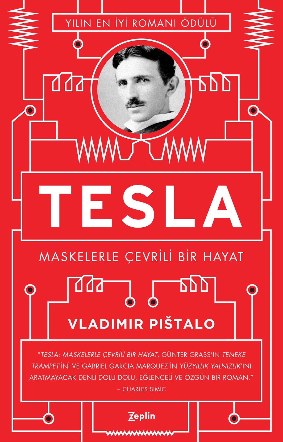 Tesla Maskelerle Çevrili Bir Hayat - Vladimir Pistalo kitap kapağı
