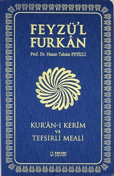 Feyzü'l Furkan Kur'an-ı Kerim ve Tefsirli Meali (Sempatik Cep Boy – İnce Cilt) Lacivert - Hasan Tahsin Feyizli kitap kapağı