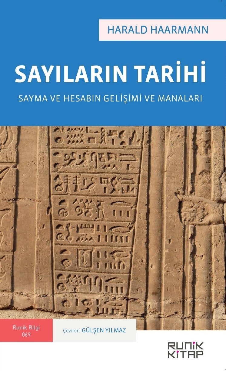 Sayıların Tarihi: Sayma ve Hesabın Gelişimi ve Manaları - Harald Haarmann kitap kapağı