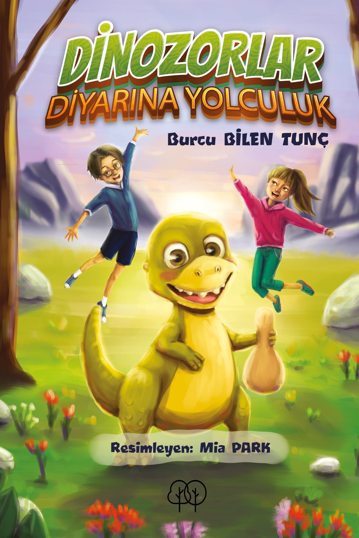 Dinozorlar Diyarına Yolculuk - Burcu Bilen Tunç kitap kapağı