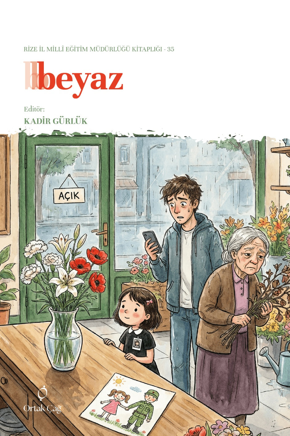 Beyaz - Kadir Gürlük kitap kapağı