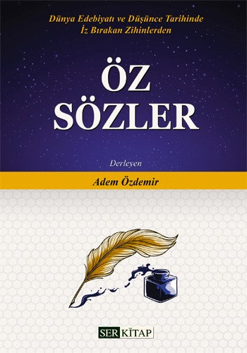 Öz Sözler - Adem Özdemir kitap kapağı