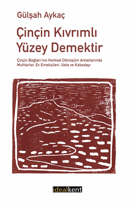 Çinçin Kıvrımlı Yüzey Demektir - Gülşah Aykaç kitap kapağı