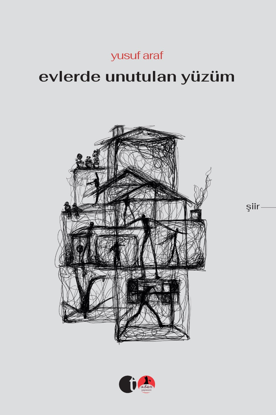 Evlerde Unutulan Yüzüm - Yusuf Araf kitap kapağı