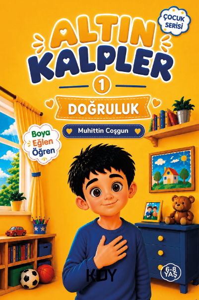 Altın Kalpler 1 - Muhittin Coşgun kitap kapağı