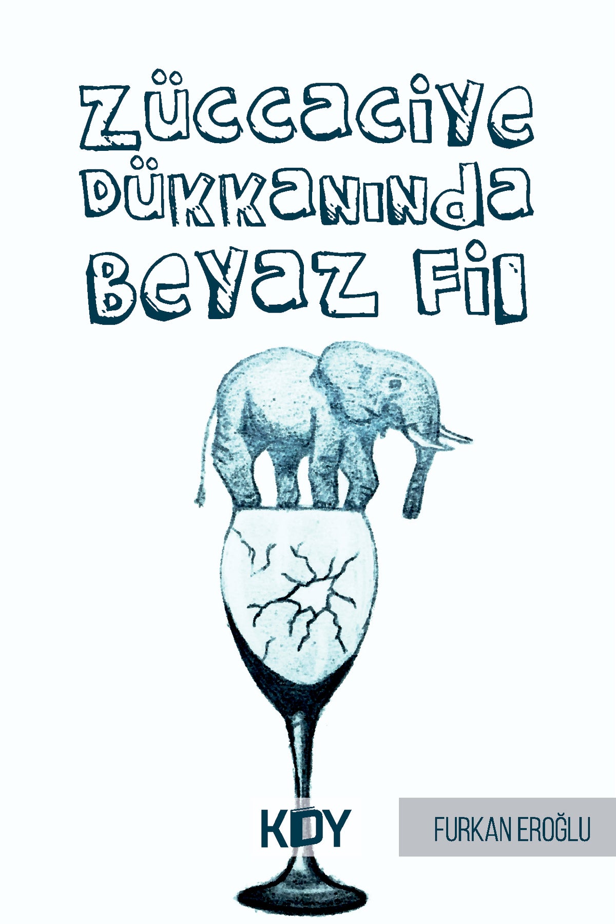 Züccaciye Dükkanında Beyaz Fil - Furkan Eroğlu kitap kapağı