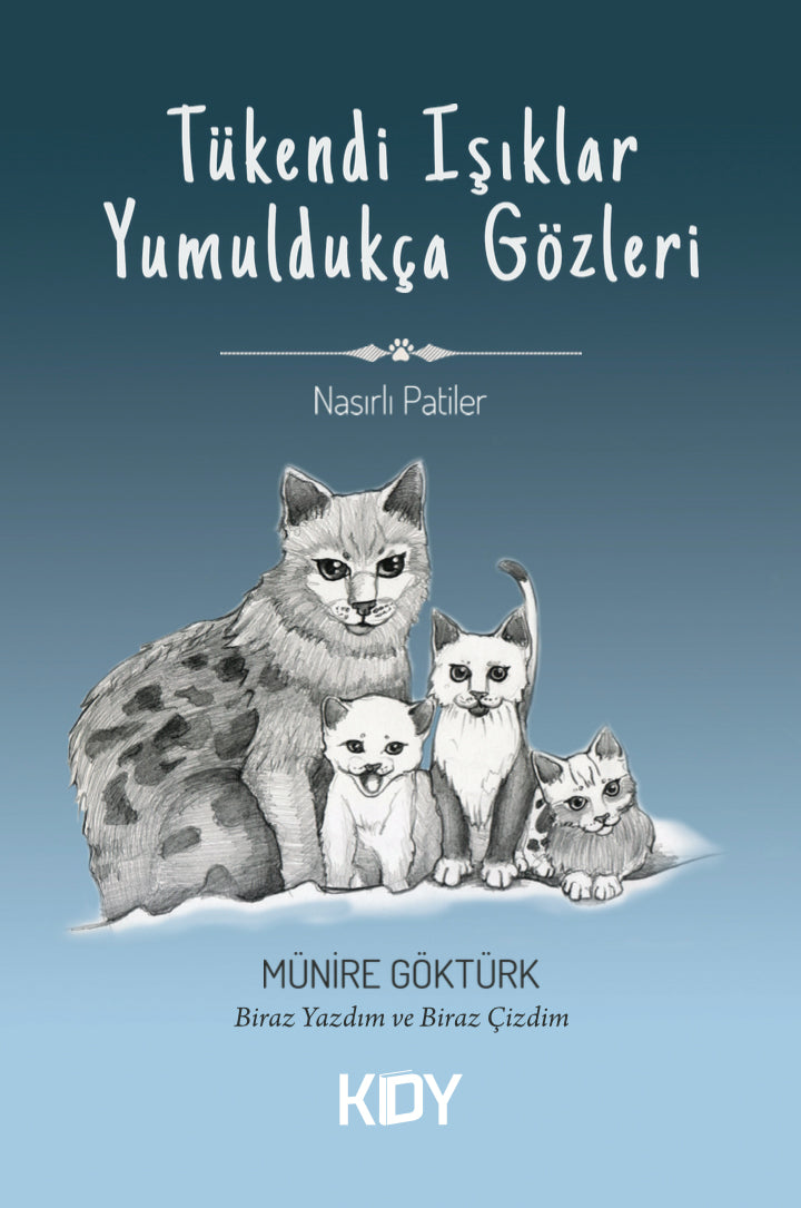Tükendi Işıklar Yumuldukça Gözleri - Münire Göktürk kitap kapağı