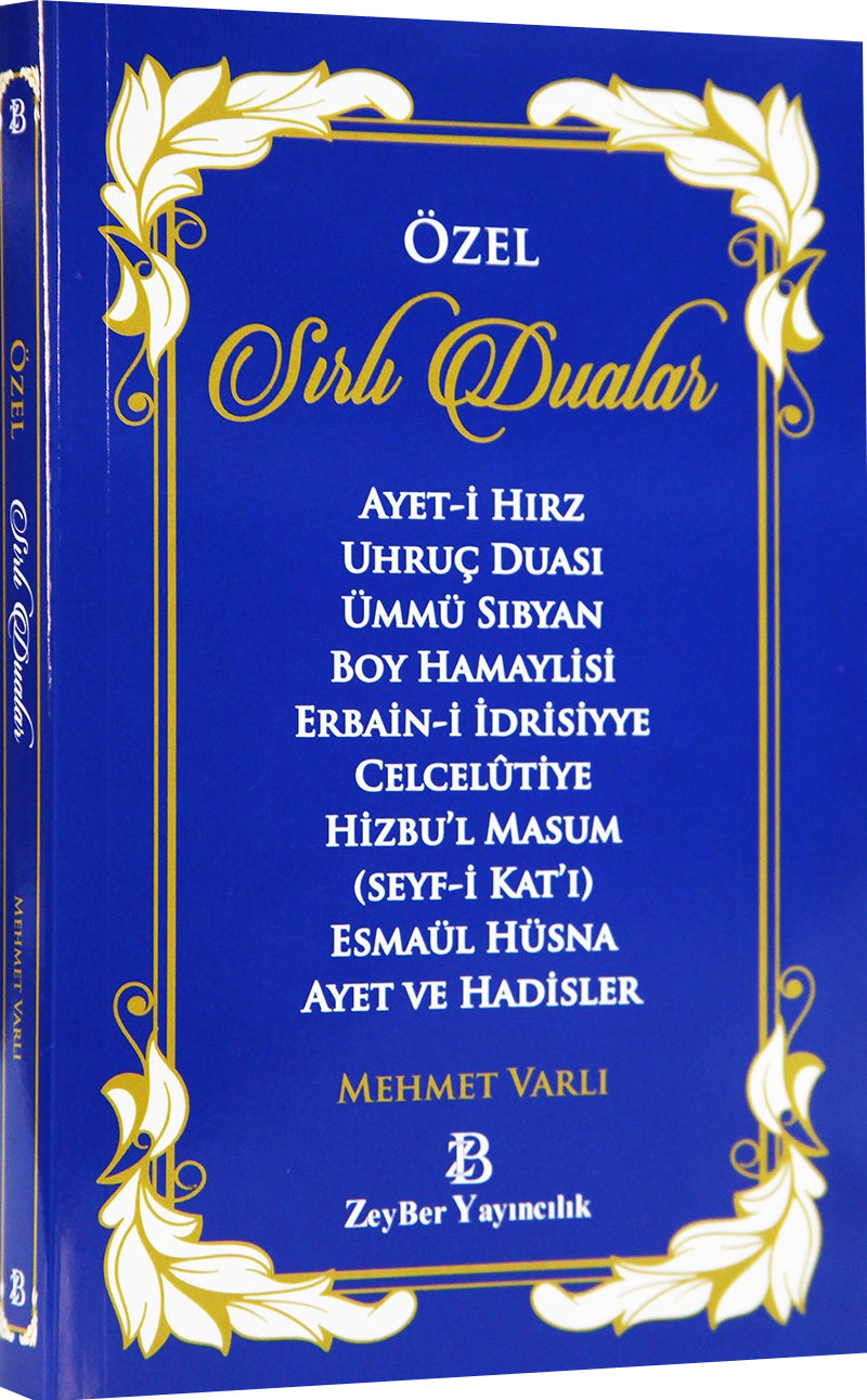 Özel Sırlı Dualar - Mehmet Varlı kitap kapağı