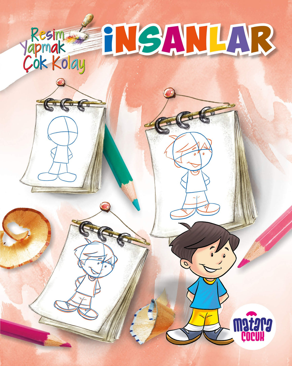 İnsanlar (Resim Yapmak Çok Kolay) - Kolektif kitap kapağı