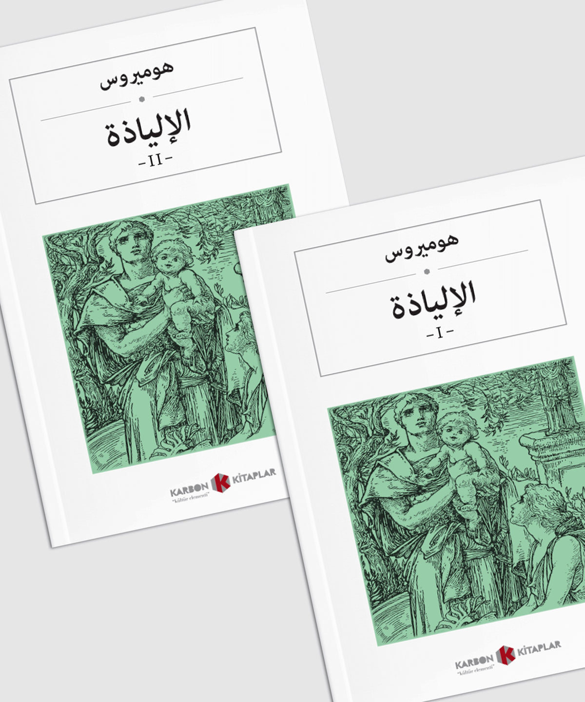 İlyada Destanı (2 Cilt Takım) الإلياذة - Homeros kitap kapağı