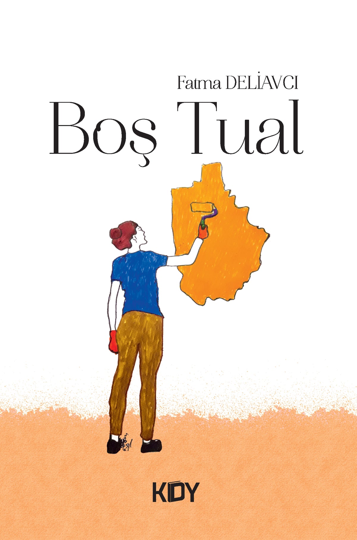 Boş Tual - Fatma Deliavcı kitap kapağı