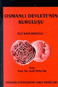 Osmanlı Devleti'nin Kuruluşu/ 13-B-6 - Raif Kaplanoğlu kitap kapağı