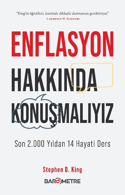 Enflasyon Hakkında Konuşmalıyız Son 2.000 Yıldan 14 Hayati Ders - Stephen D. King kitap kapağı