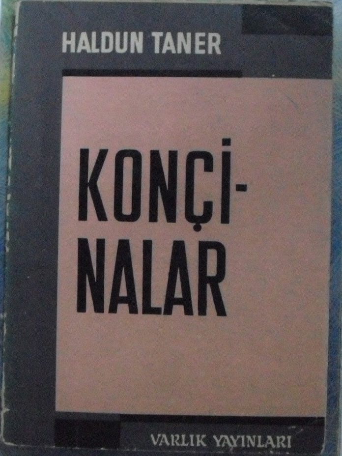 Konçinalar (12-G-41) - Haldun Taner kitap kapağı