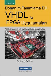 Donanım Tanımlama Dili VHDL ve FPGA Uygulamaları - Dr. İbrahim Savran kitap kapağı