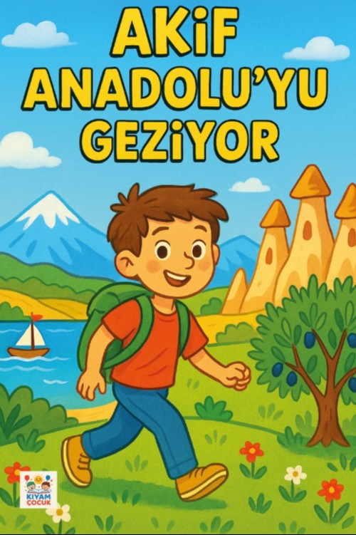 Akif Anadolu'yu Geziyor - Sevgi Yiğit Karasu kitap kapağı