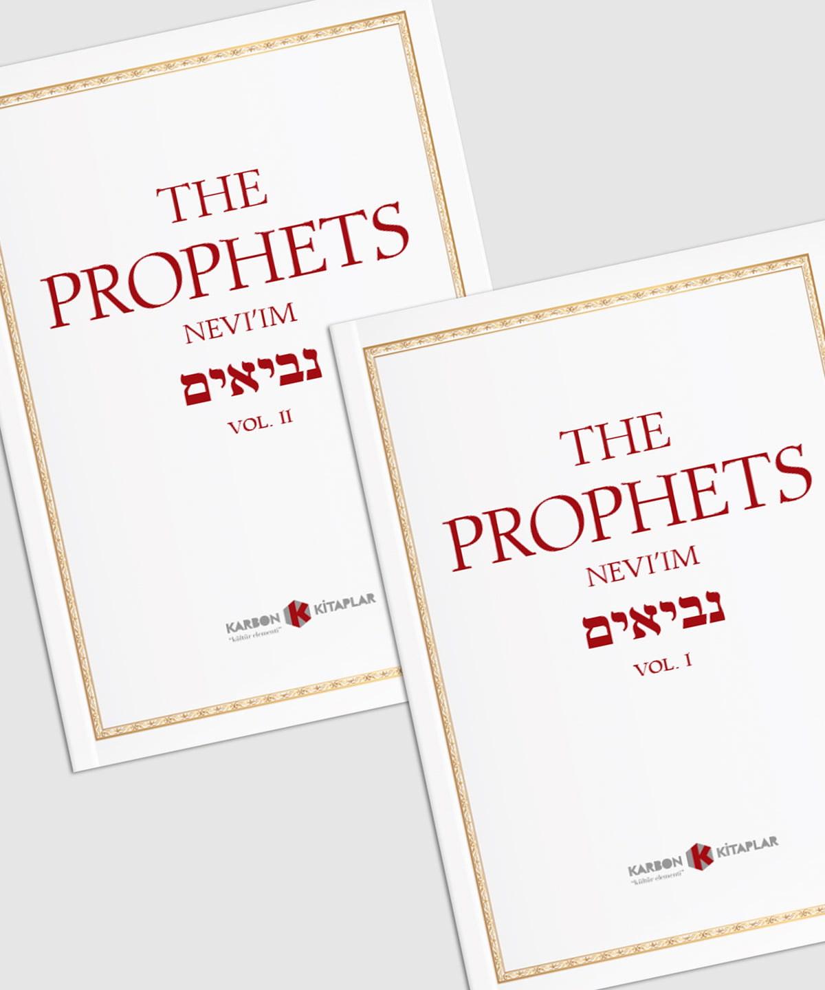 The Prophets: Nevi'im (2 vol) - Kolektif kitap kapağı
