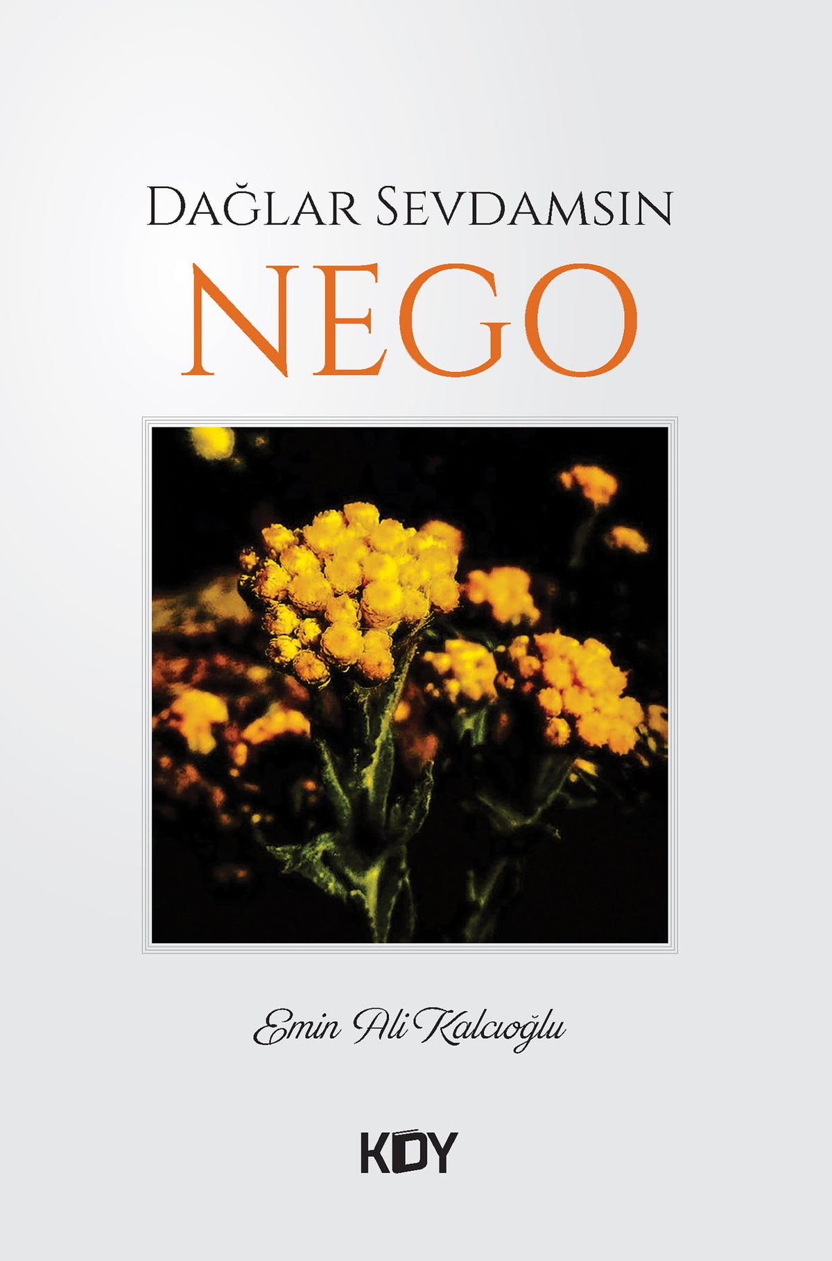Dağlar Sevdamsın Nego - Eminali Kalcıoğlu kitap kapağı