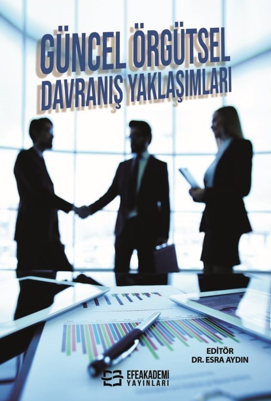 Güncel Örgütsel Davranış Yaklaşımları - Dr. Esra Aydın kitap kapağı