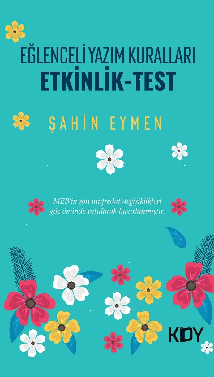 Eğlenceli Yazım Kuralları - Şahin Eymen kitap kapağı