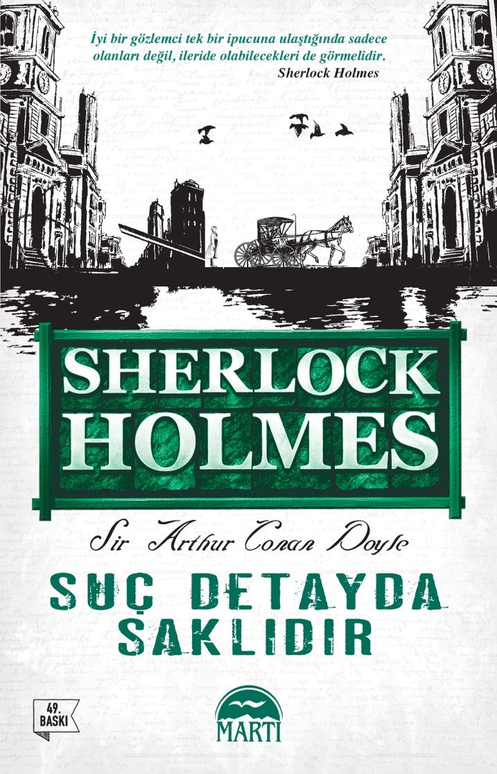Suç Detayda Saklıdır / Sherlock Holmes - Sir Arthur Conan Doyle kitap kapağı