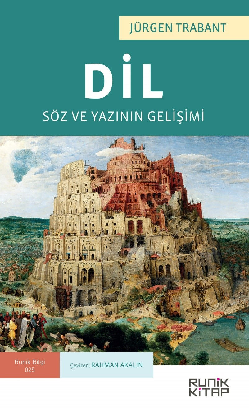 Dil: Söz ve Yazının Gelişimi - Jürgen Trabant kitap kapağı