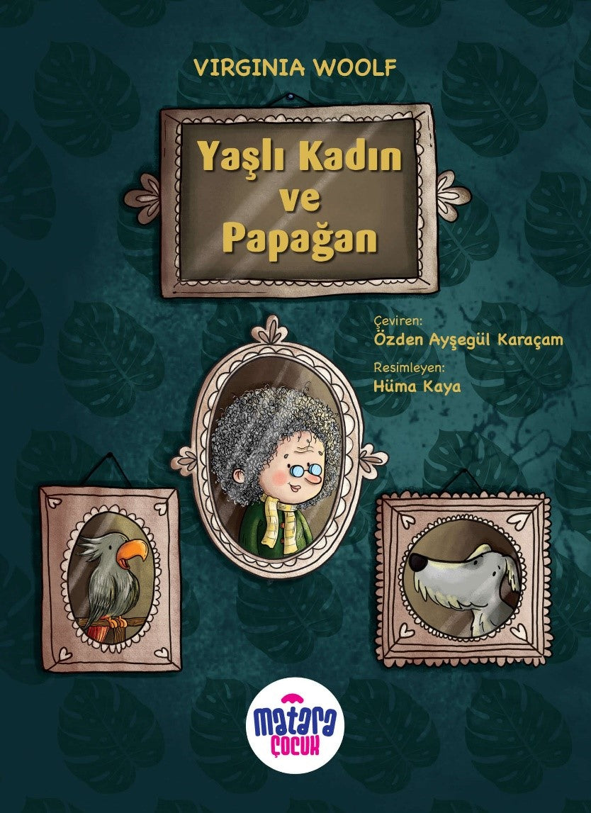 Yaşlı Kadın ve Papağan - Virginia Woolf kitap kapağı