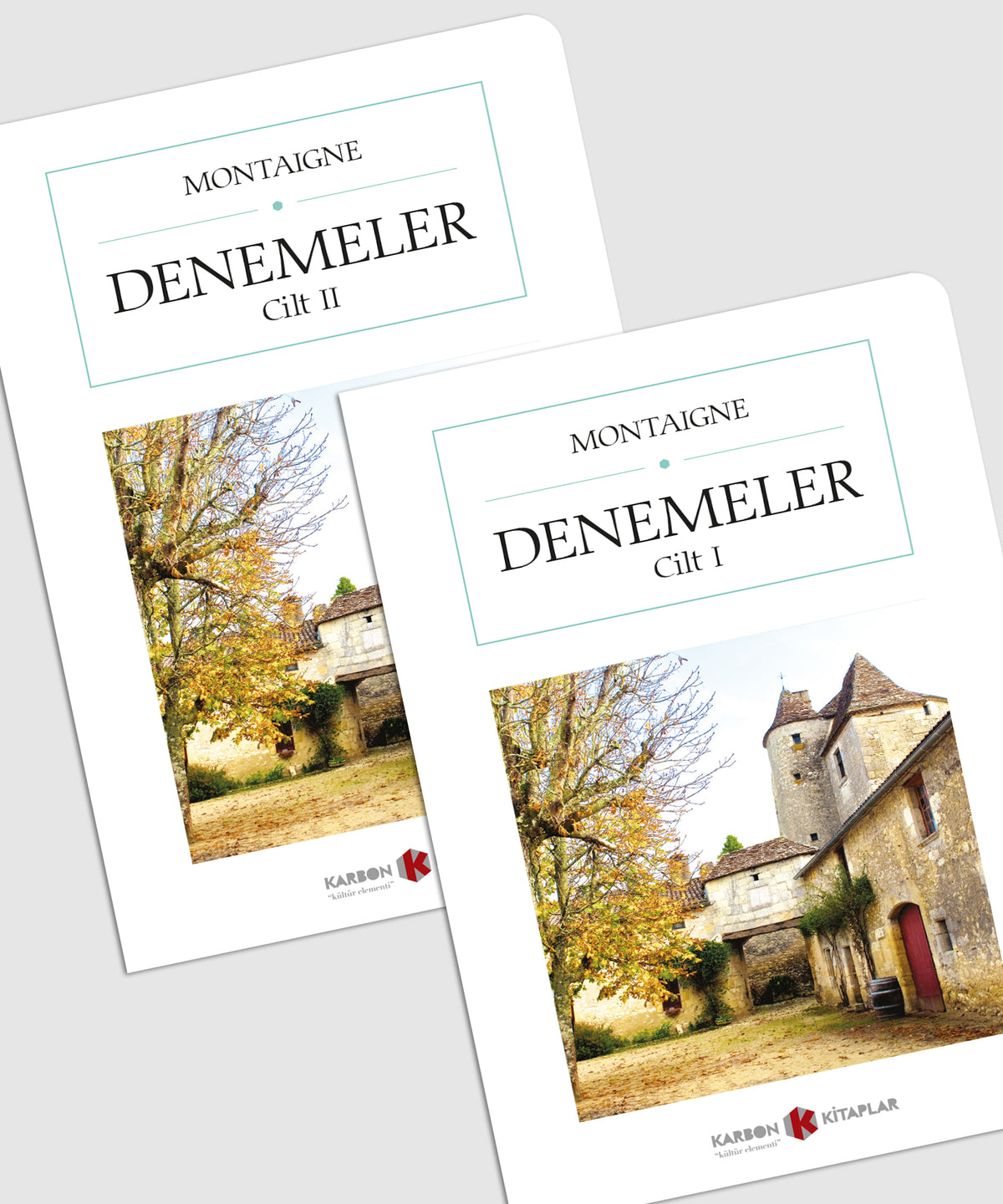 Denemeler (2 Cilt) (Cep Boy) (Tam Metin) - Michel de Montaigne kitap kapağı