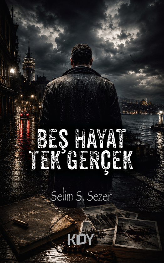 Beş Hayat Tek Gerçek - Selim S. Sezer kitap kapağı