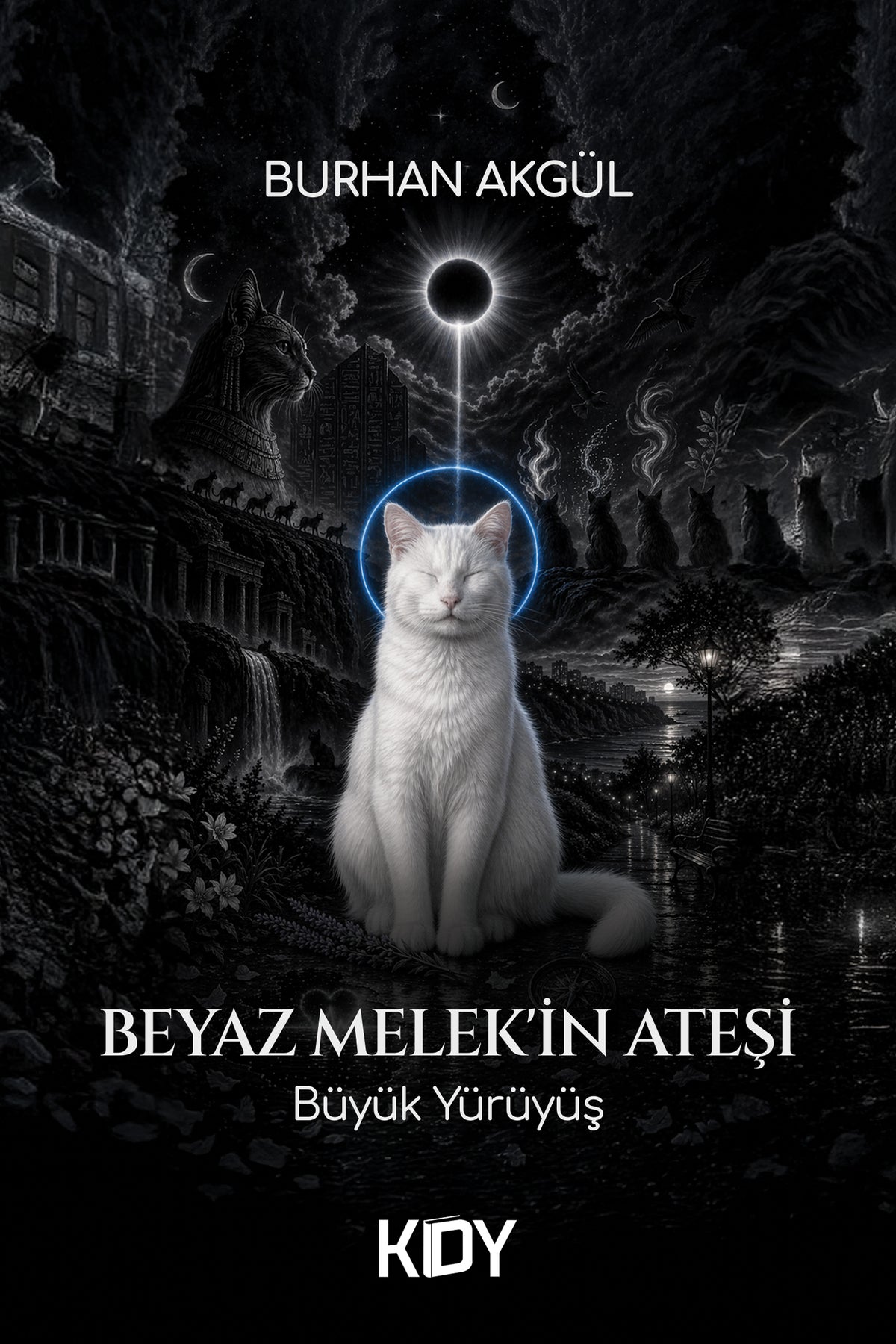 Beyaz Melek'in Ateşi - Burhan Akgül kitap kapağı
