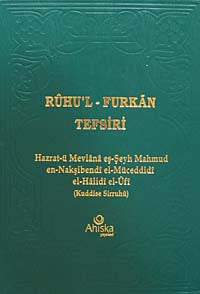 Ruhu'l Furkan Tefsiri 10 (Ciltli) - Hazrat-ü Mevlana eş-Şeyh Mahmud kitap kapağı