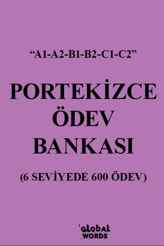 Portekizce Ödev Bankası 6 Seviyede 600 Ödev - Kolektif kitap kapağı